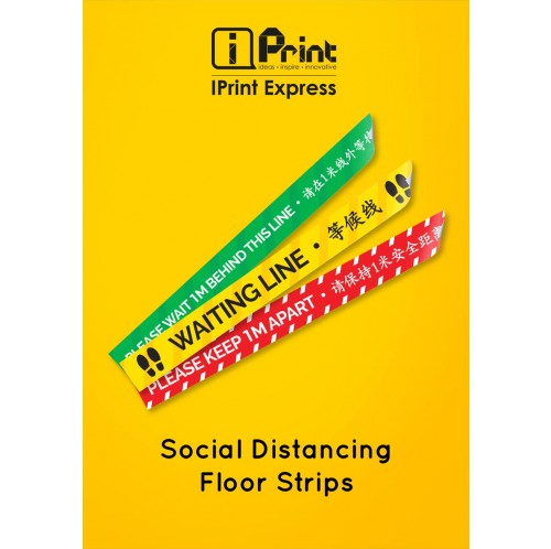 Social Distancing Floor Strips