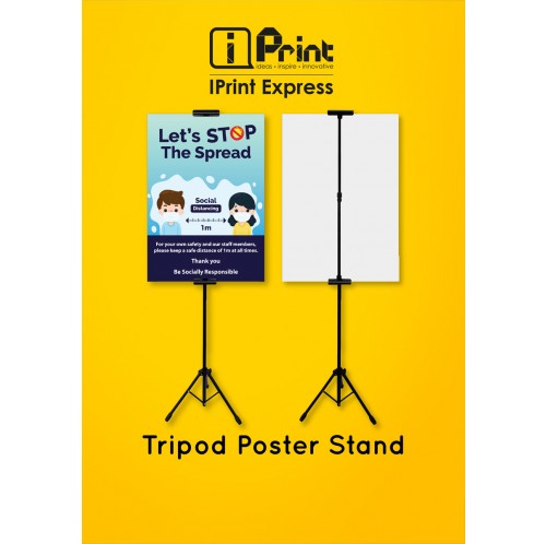 Tripod Poster Stand