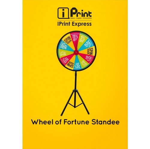 Wheel of Fortune Standee