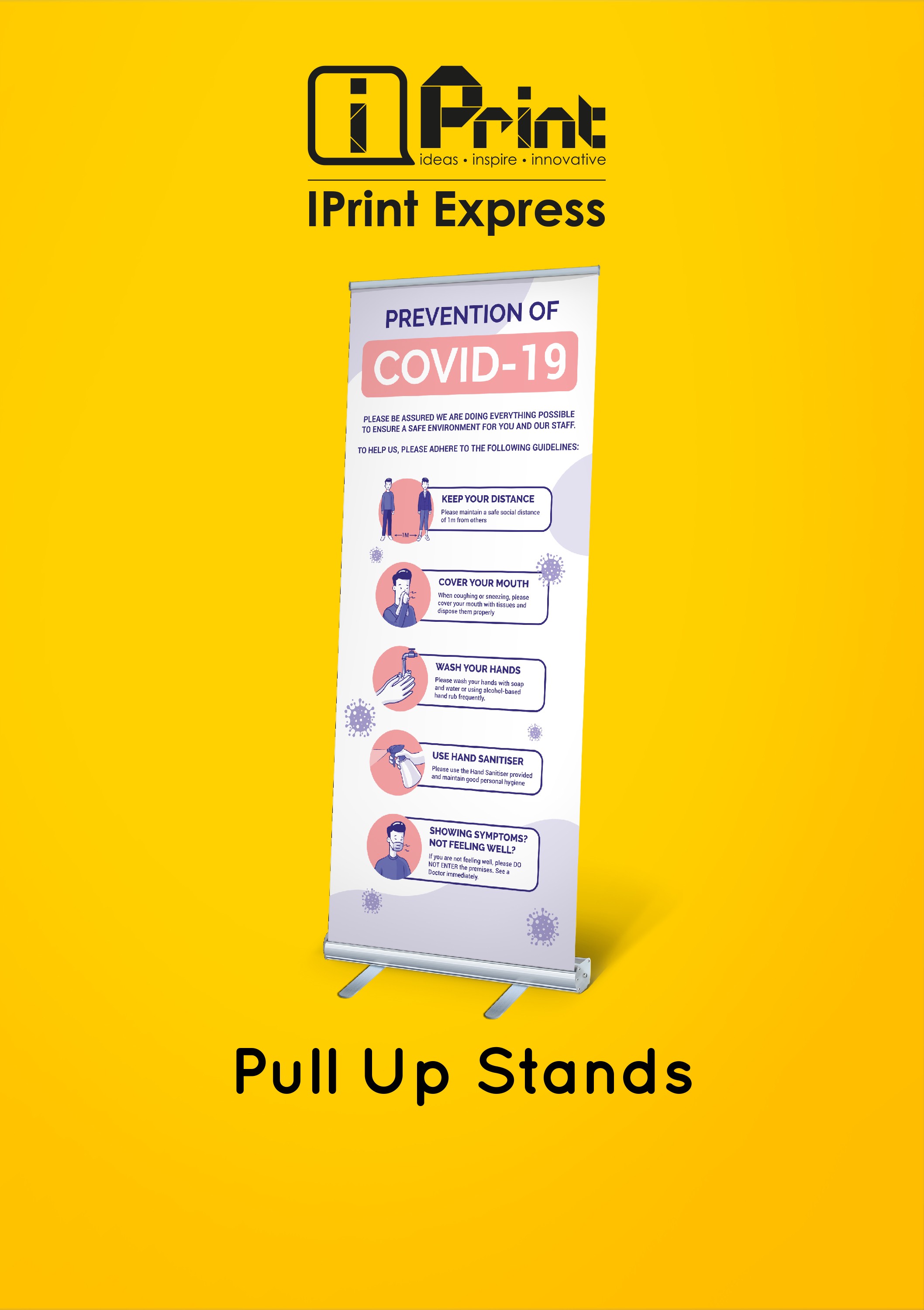 Small pull outlet up stand